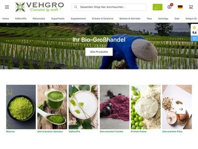 Website von VehGro