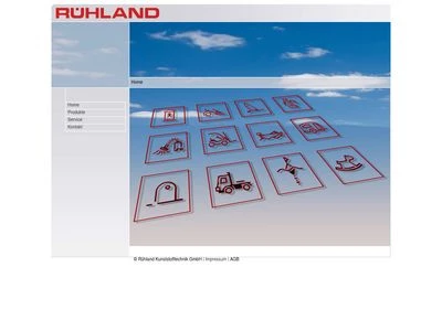 Website von RÜHLAND Kunststofftechnik GmbH