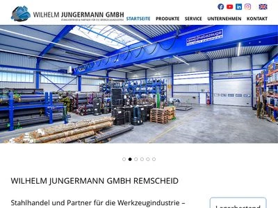 Website von Wilhelm Jungermann GmbH