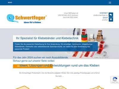 Website von Friedrich Schwertfeger GmbH & Co. KG