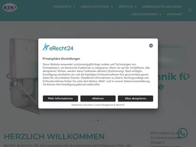 Website von KTK+ GmbH & Co. KG