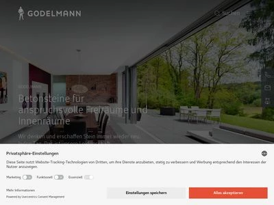 Website von Godelmann GmbH & Co. KG