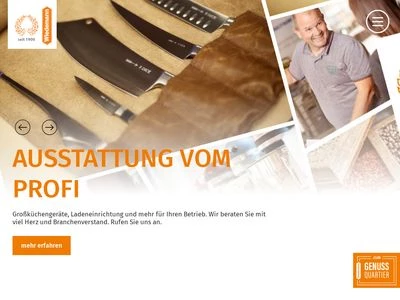 Website von Walter Wiedemann Fleischereibedarfs GmbH & Co.KG