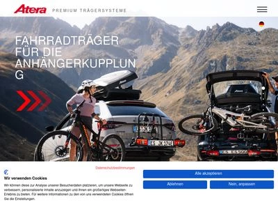 Website von Atera GmbH
