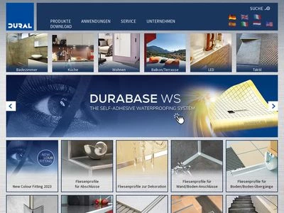 Website von Dural GmbH