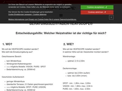 Website von MHS Munich Home Systems GmbH