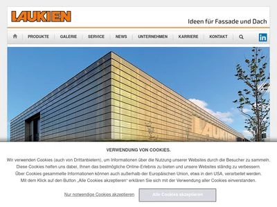 Website von Hans Laukien GmbH