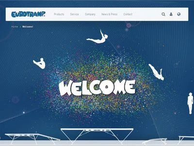 Website von Eurotramp Trampoline - Kurt Hack GmbH