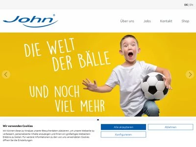 Website von John GmbH
