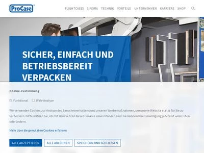 Website von ProCase GmbH