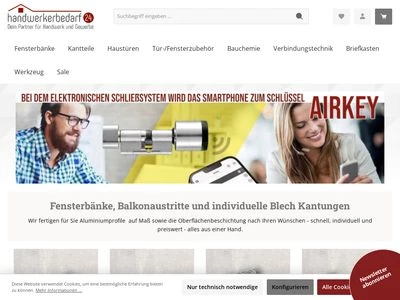 Website von HABEG GmbH