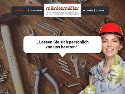 Website von Mönkemöller GmbH & Co. KG