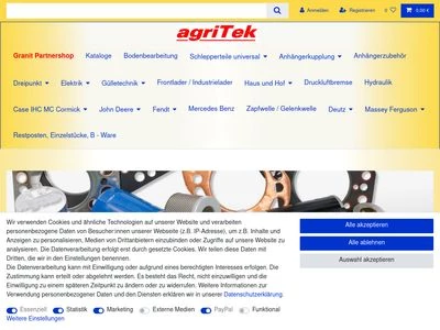 Website von agriTek