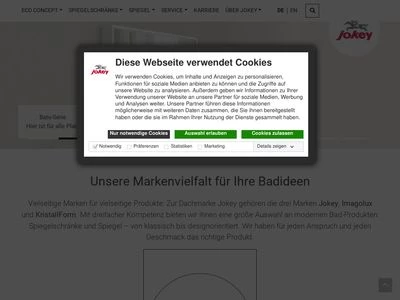 Website von Jokey Sohland GmbH