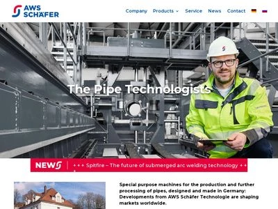 Website von AWS Schäfer Technologie GmbH