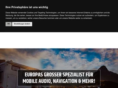 Website von Audio Design Lautsprecher Vertriebs GmbH