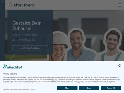 Website von Basalt- & Betonwerk Eltersberg GmbH & Co. KG