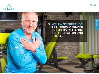 Website von HUR Deutschland GmbH