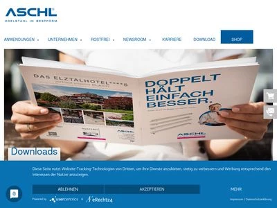 Website von Aschl GmbH