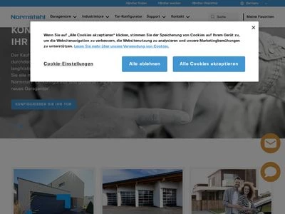 Website von Entrematic Germany GmbH
