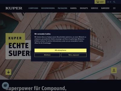 Website von Heinrich Kuper GmbH
