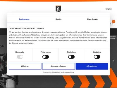 Website von kabeltools GmbH