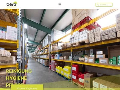 Website von Berg GmbH