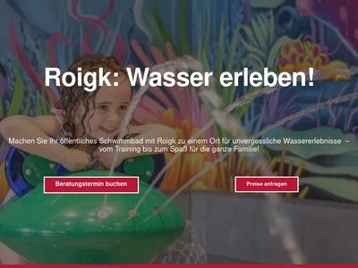 Website von ROIGK GmbH & Co.