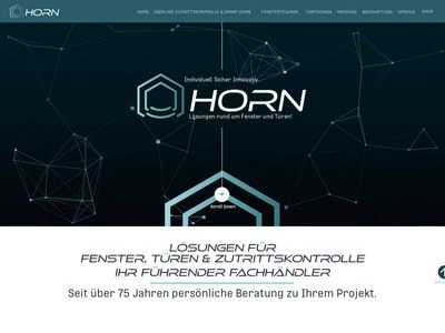 Website von Alfred Horn GmbH & Co. KG