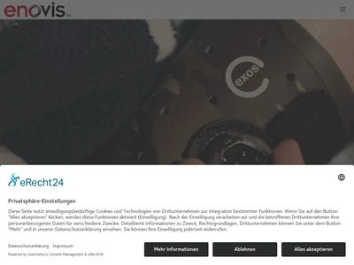 Website von ORMED GmbH a company of Enovis