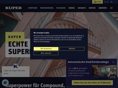 Website von Heinrich Kuper GmbH
