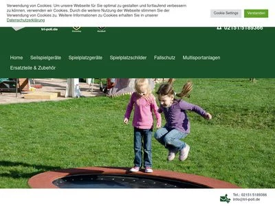 Website von Tri-Poli GmbH