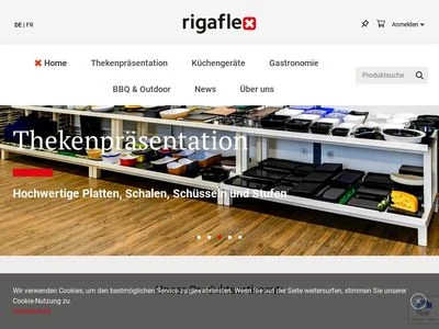 Website von Rigaflex AG 