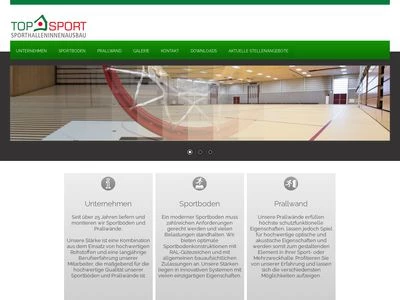 Website von TOP-Sport GmbH