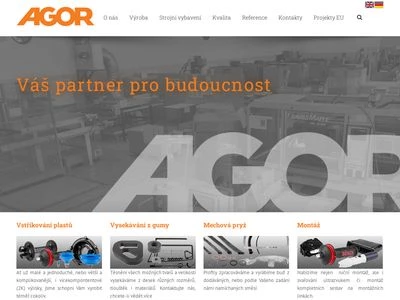 Website von AGOR GmbH