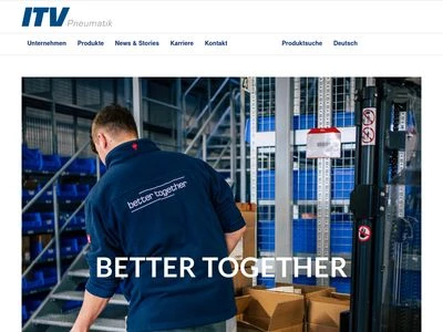 Website von ITV GmbH