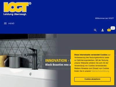 Website von HORST VOGT GmbH