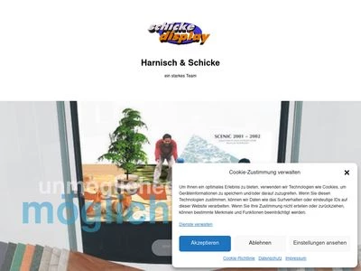 Website von Schicke Display- & Marketing-Service GmbH