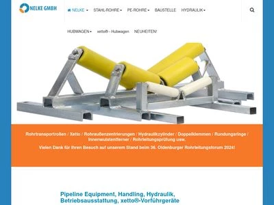 Website von Nelke GmbH