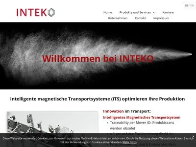 Website von INTEKO GmbH