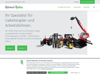 Website von Helmut Reiter GmbH