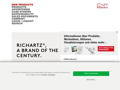 Website von Richartz GmbH