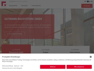 Website von GUTMANN AG