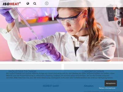 Website von SAF Wärmetechnik GmbH