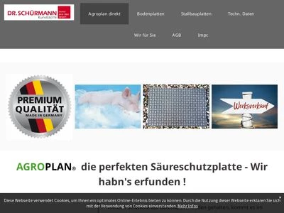 Website von Dr.Schürmann Kunststoffe Produktionsgesellschaft mbH