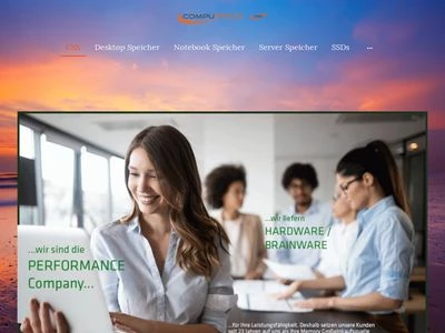 Website von Compustocx GmbH