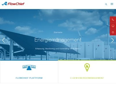 Website von FlowChief GmbH