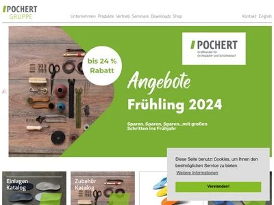 Website von Pochert GmbH & Co. KG