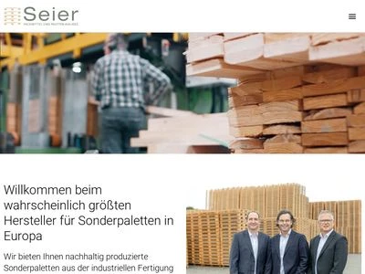 Website von Seier GmbH & Co. Kommanditgesellschaft