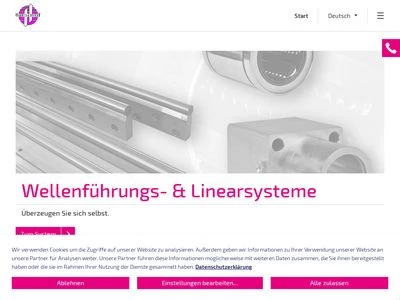 Website von Harhues & Teufert GmbH